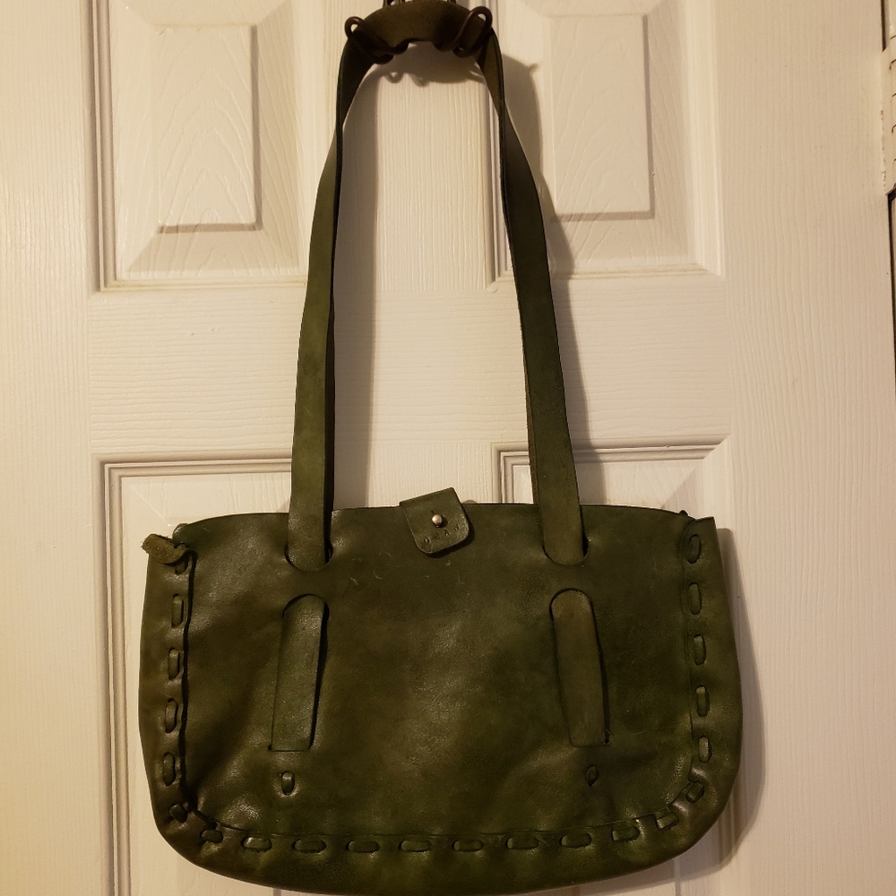 Green Dean Leather bag